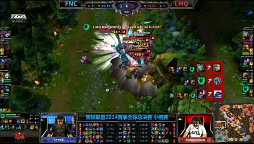 Godlike兰博毁灭战场 LMQ击败FNC获全胜