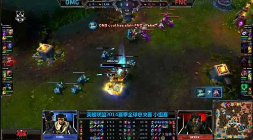 逆天时光无法阻挡 OMG击败FNC收获首胜
