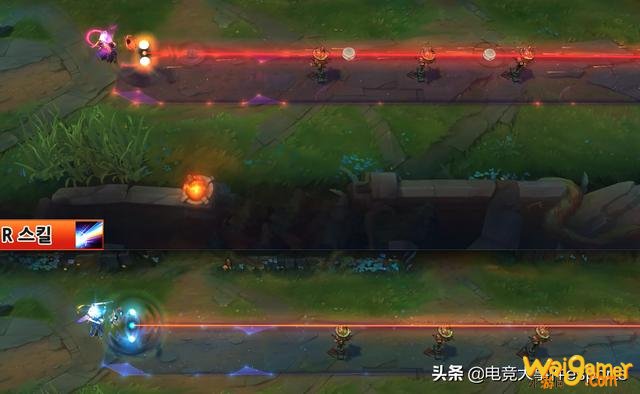 LOL拉克丝斩星、暗星皮肤上手后对比