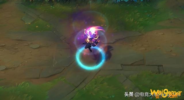 LOL拉克丝斩星、暗星皮肤上手后对比