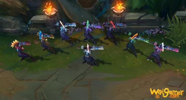LOL测试服4月29日:4款未来战士皮肤到来,至臻卢