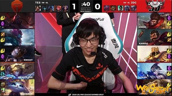 LOL-LPL：MSC冠军状态依旧火热，TES 2:0击败JDG