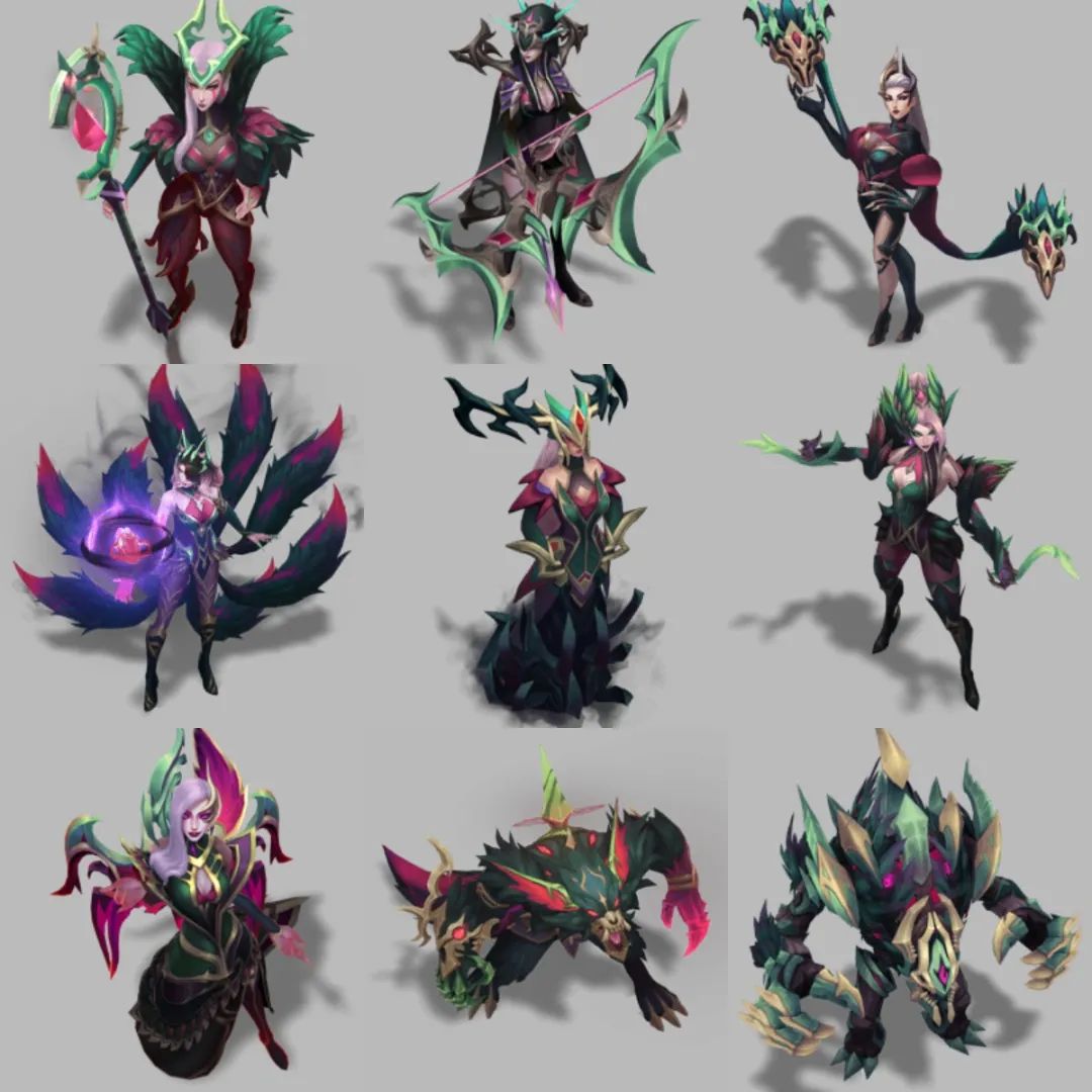LOL：魔女战利品曝光，PBE工程文件透露，11.17版本最少有5款皮肤